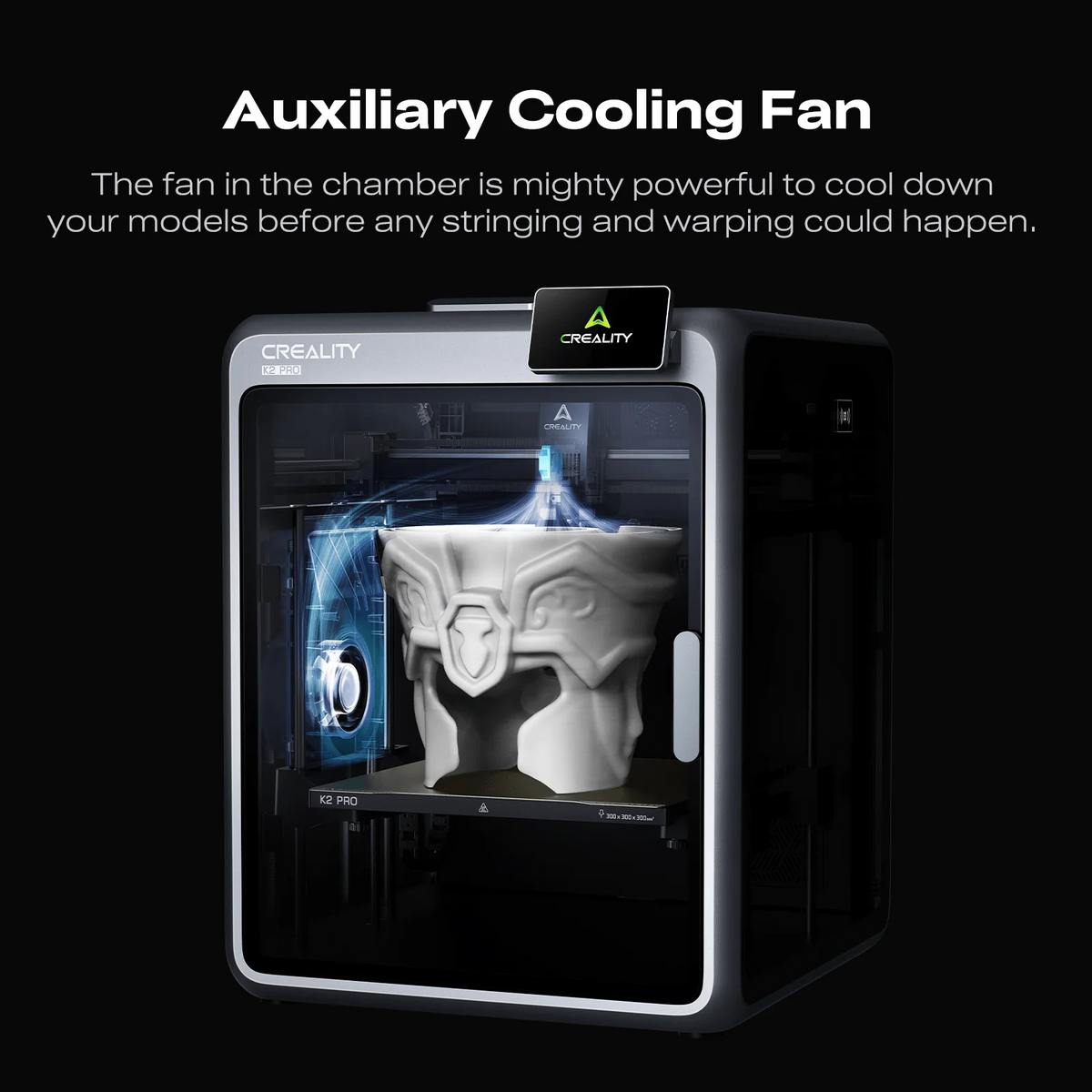 Creality K2 Pro / K2 Pro Combo 3D Printer | 600mm/s Active Heated Chamber | Official Authorized Global Version Creality -3DxWorld