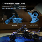 SHINING 3D EINSTAR 2 Handheld 3D Scanner | Dual Light Source & 4K RGB Camera [Official Stock]