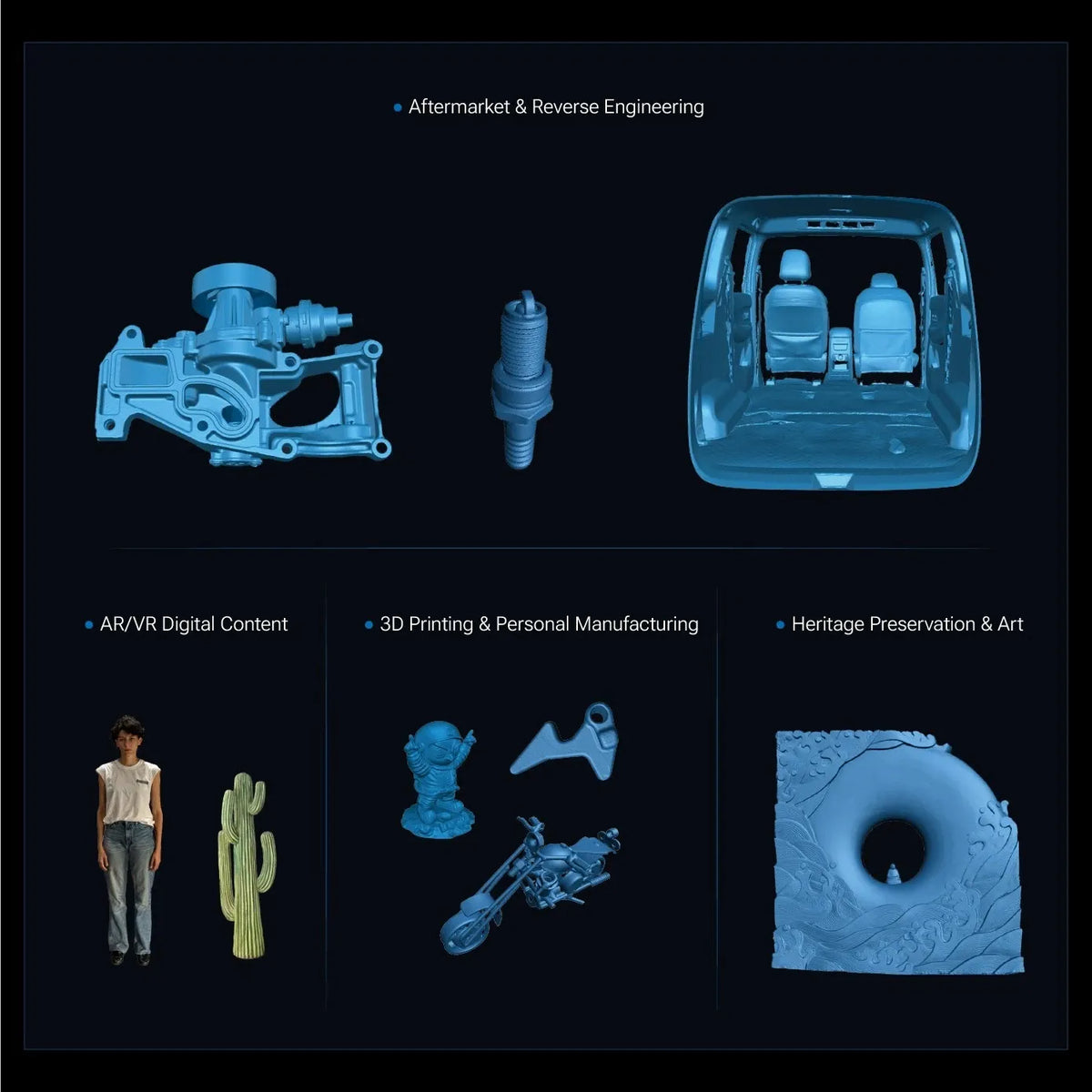 SHINING 3D EINSTAR 2 Handheld 3D Scanner | Dual Light Source & 4K RGB Camera [Official Stock]