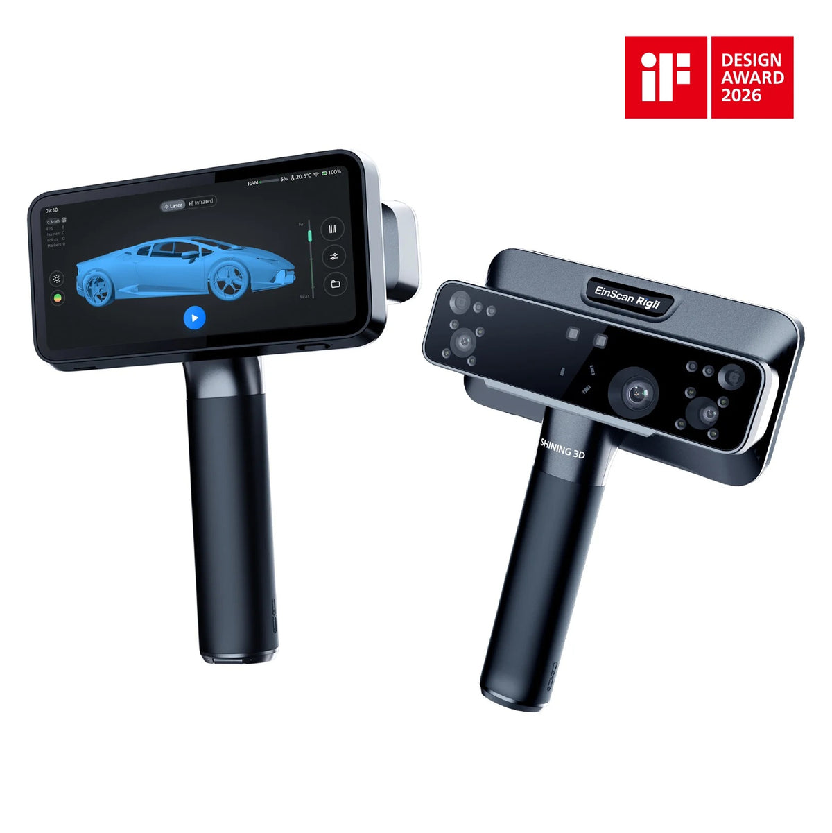 SHINING 3D EinScan Rigil: The Ultimate Tri-Mode 3D Scanner