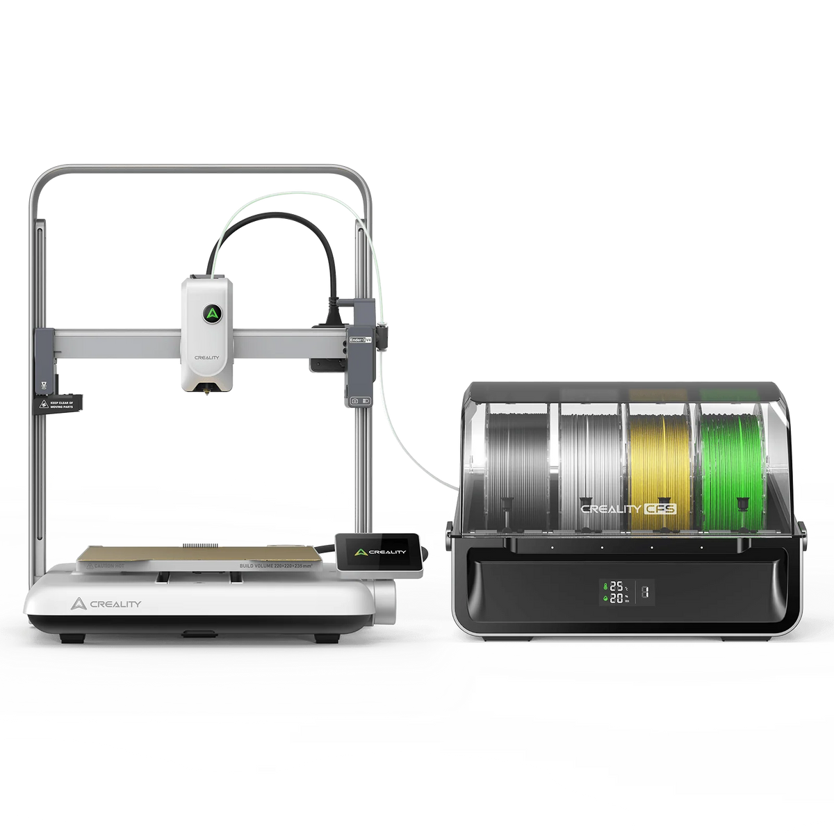 Creality Ender-3 V4 Combo Multi-Color 3D Printer | Auto-Leveling & 500mm/s High-Speed Printing [Official Global Version]