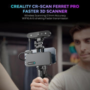 Creality CR-Scan Ferret Pro 3D 掃瞄儀 | WiFi 6 無線傳輸與防手震追蹤 | 官方授權行貨