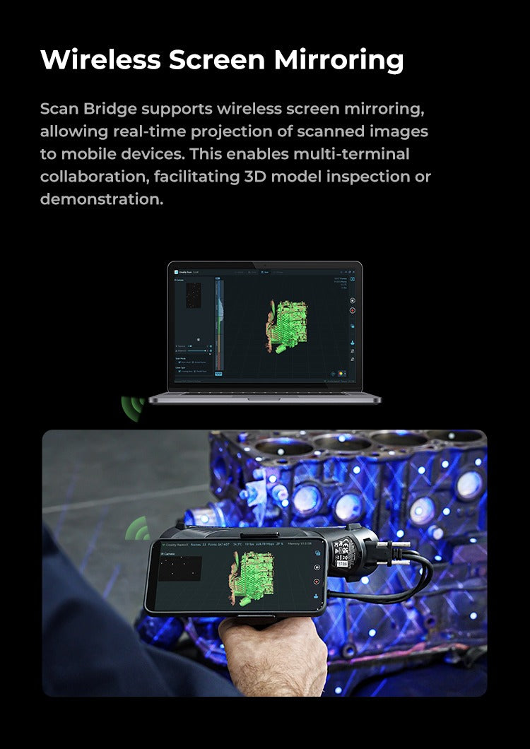 Creality ScanBridge (適用於 Raptor 系列) | WiFi 6 無線模組 | 官方授權行貨
